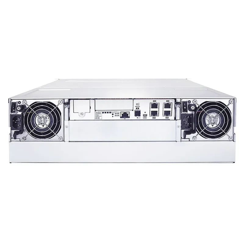 Сетевой накопитель Infortrend GSe 10162-D 3U/16bay, supports NAS, block, object storage and cloud gateway, sing le controller subsystem including 1x12Gb SAS EXP. Port, 4x1G iSCSI ports +1x host board slot(s), 2x4GB, 2x(PSU+FAN Module ), 16xdrive trays and