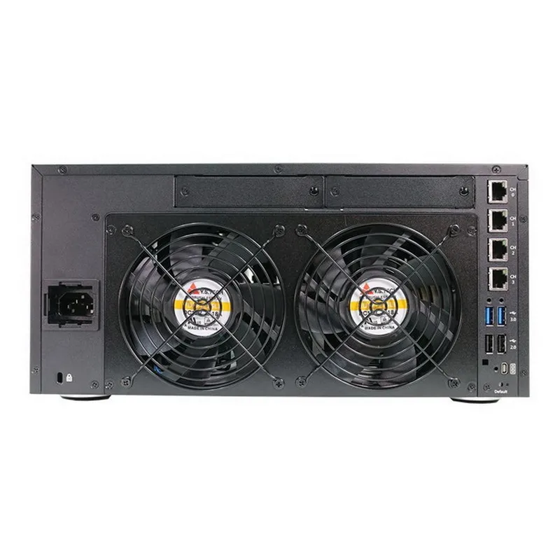 Сетевой накопитель Infortrend GSe Pro 108-C 8bay, supports NAS, SAN, object protocol and Cloud gateway, including Intel Atom 2.4GHz 4C CPU, 1x4GB non-ECC, 4x1GbE(RJ45), 2x USB 2.0, 2x USB 3.0, 1x Host Board slot, 1xPSU and 8 drive trays