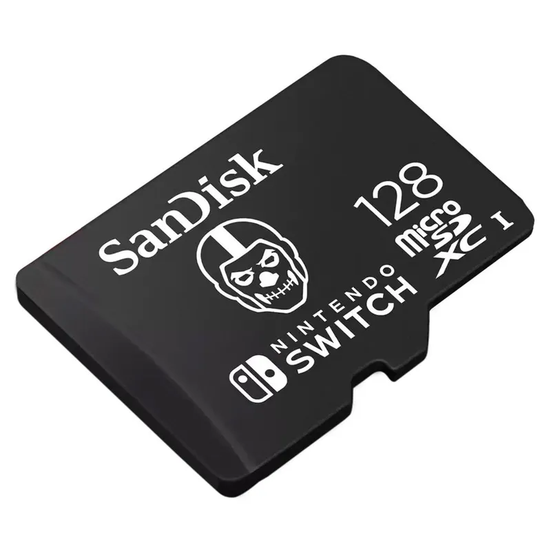 Карта памяти SanDisk Nintendo MicroSD UHS I Card - Fortnite Edition, Skull Trooper, 128GB 