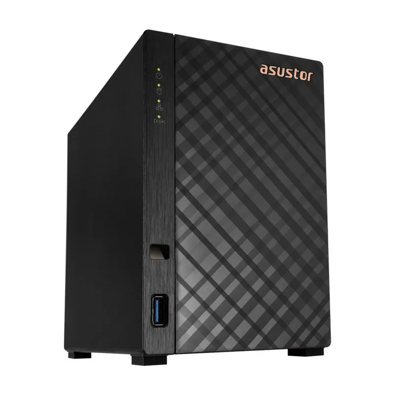 Платформа СХД ASUSTOR AS1102TL 2 Bay (Max.6) GLAN 1GB DDR4 2xUSB 
