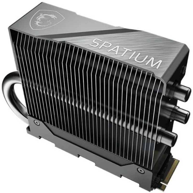 MSI SSD SPATIUM M580 FROZR 4TB M.2 2280 PCle 5.0 NVMe R14100/W12600MB/s 3D NAND TLC MTBF 1.6M 3000TBW buffered