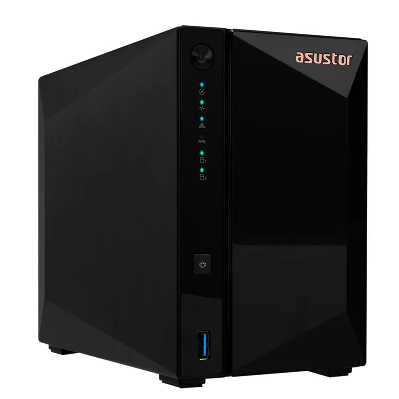 Платформа СХД ASUSTOR AS3302T v2 2 Bay (Max.14) 2.5GLAN 2GB DDR4 3xUSB