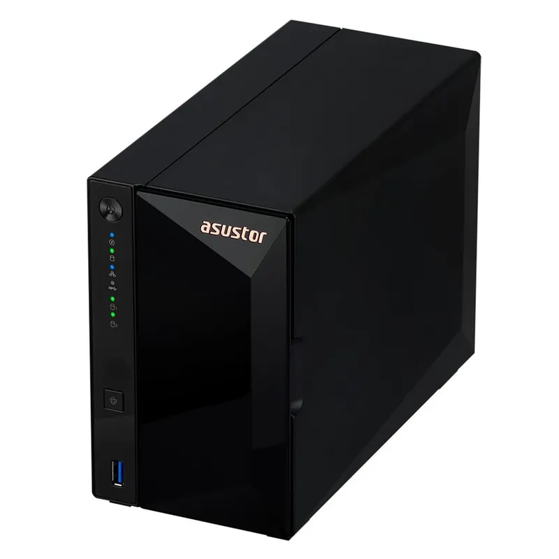 Платформа СХД ASUSTOR AS3302T v2 2 Bay (Max.14) 2.5GLAN 2GB DDR4 3xUSB