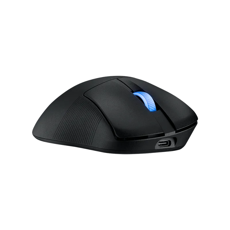 ASUS ROG KERIS II WIRELESS ACE, 54g, 2.4GHz RF, Bluetooth, 42K DPI Sensor, 5 Programmable Buttons, Black