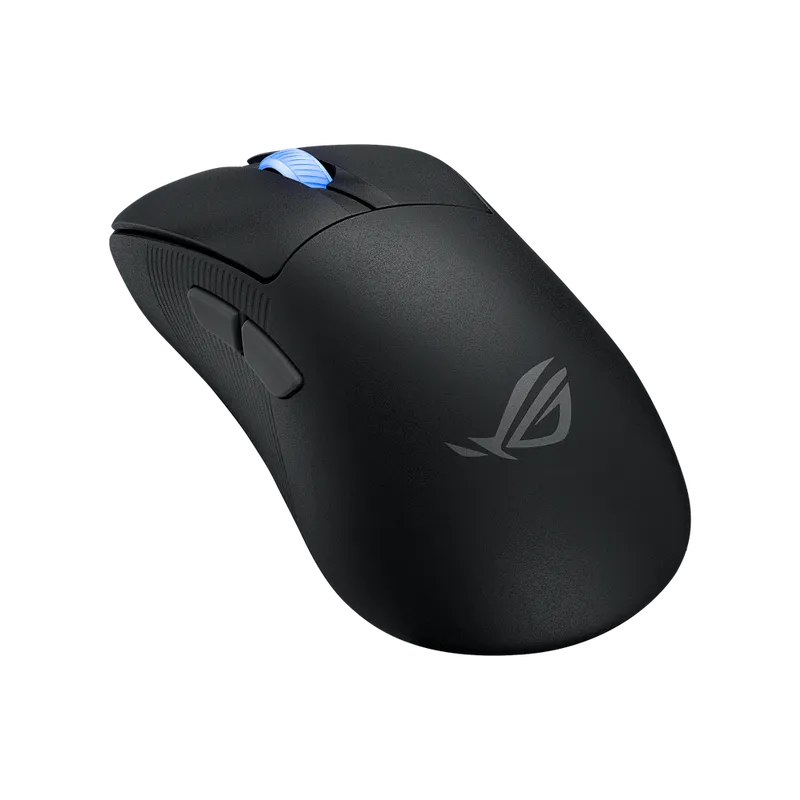 ASUS ROG KERIS II WIRELESS ACE, 54g, 2.4GHz RF, Bluetooth, 42K DPI Sensor, 5 Programmable Buttons, Black