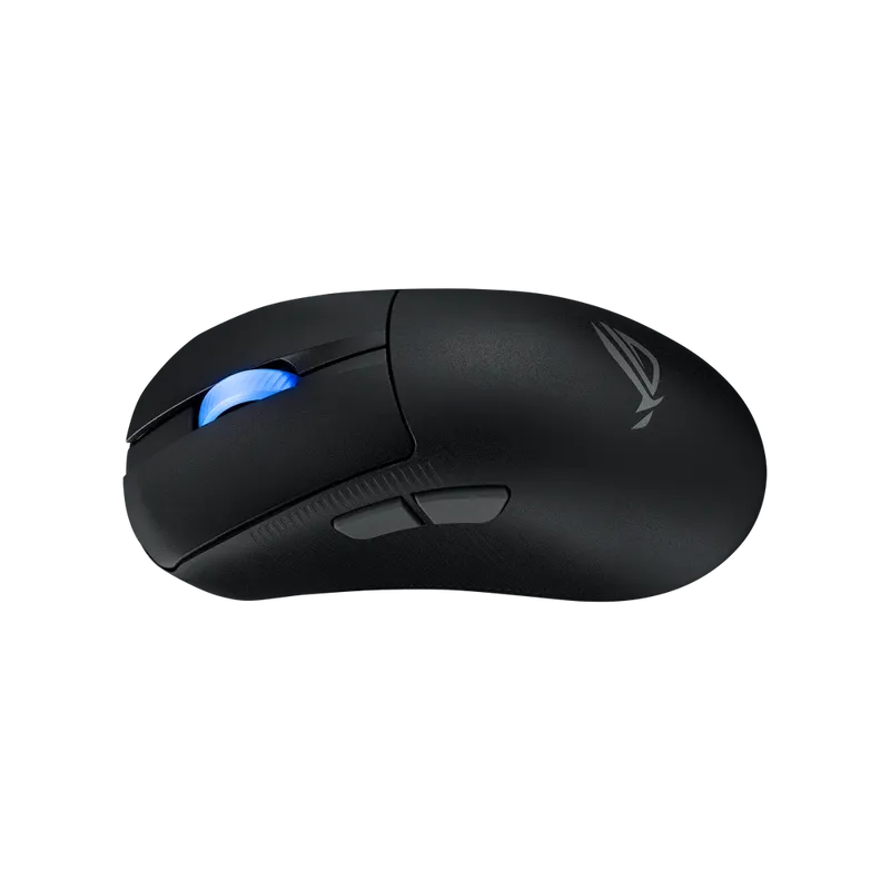 ASUS ROG KERIS II WIRELESS ACE, 54g, 2.4GHz RF, Bluetooth, 42K DPI Sensor, 5 Programmable Buttons, Black