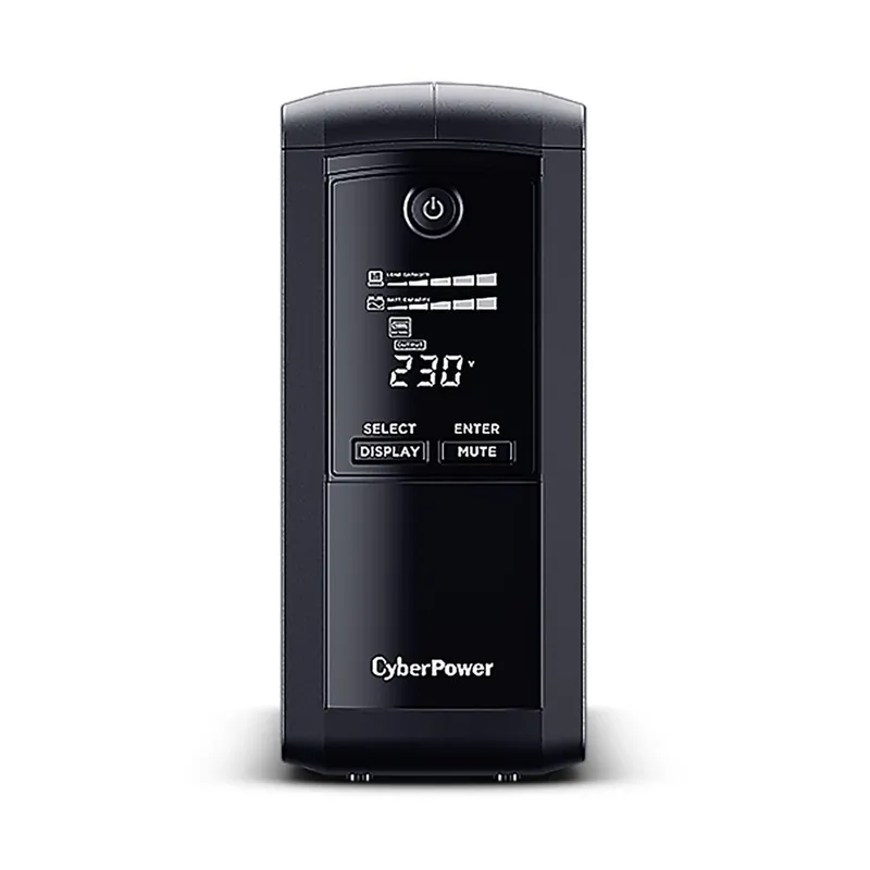 Источник бесперебойного питания Cyberpower VP1000EILCD Line-Interactive 1000VA/550W USB/RS-232/RJ11/45  (6 IEC С13)