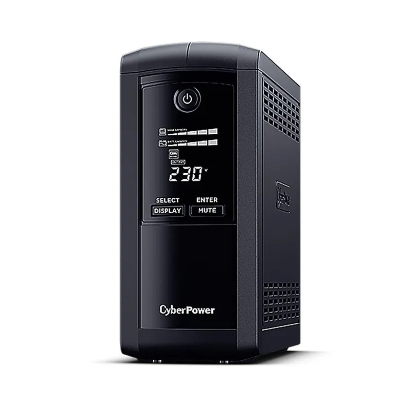 Источник бесперебойного питания Cyberpower VP1000EILCD Line-Interactive 1000VA/550W USB/RS-232/RJ11/45  (6 IEC С13)