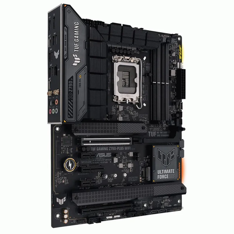Материнская плата ASUS TUF GAMING Z790-PLUS WIFI LGA1700 ATX 4xDDR5 2xPCIEx16 PCIEx4 2xPCIEx1 4xM.2 2xUSB-C DP HDMI 2.5GLAN Wi-Fi 6Е