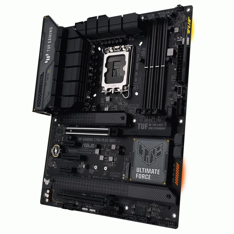 Материнская плата ASUS TUF GAMING Z790-PLUS WIFI LGA1700 ATX 4xDDR5 2xPCIEx16 PCIEx4 2xPCIEx1 4xM.2 2xUSB-C DP HDMI 2.5GLAN Wi-Fi 6Е