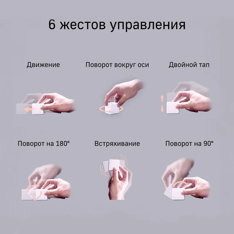 Куб управления Aqara Cube T1 Pro CTP-R01