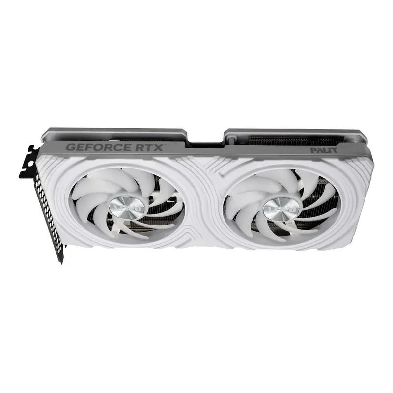 Видеокарта Palit RTX4070 DUAL WHITE OC 12GB GDDR6 192bit 3xDP HDMI 2FAN RTL