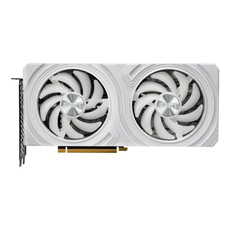 Видеокарта Palit RTX4070 DUAL WHITE OC 12GB GDDR6 192bit 3xDP HDMI 2FAN RTL