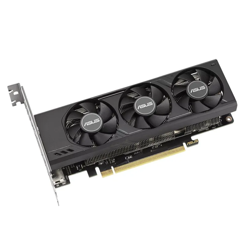 Видеокарта ASUS RTX4060 LP BRK OC 8GB GDDR6 128bit 2xDP 2xHDMI 3FAN RTL [RTX4060-O8G-LP-BRK]