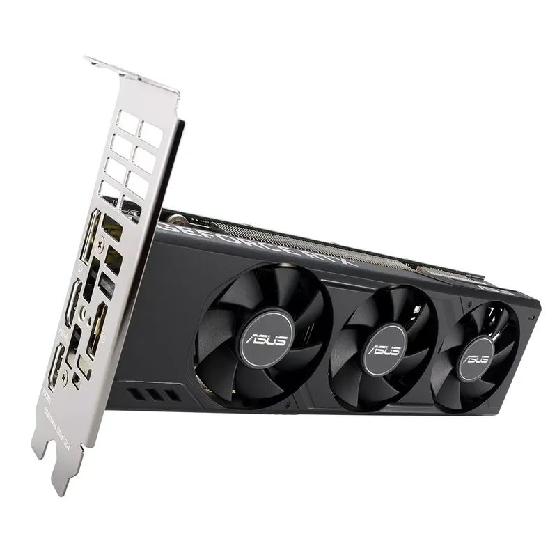 Видеокарта ASUS RTX4060 LP BRK OC 8GB GDDR6 128bit 2xDP 2xHDMI 3FAN RTL [RTX4060-O8G-LP-BRK]