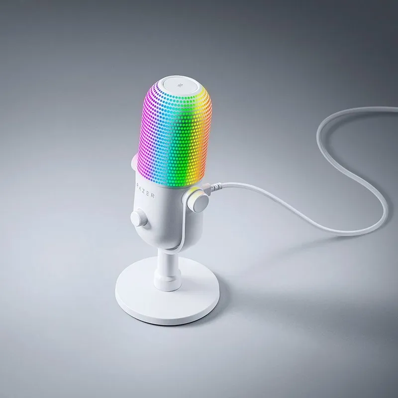 Микрофон Razer Seiren V3 Chroma White Edition