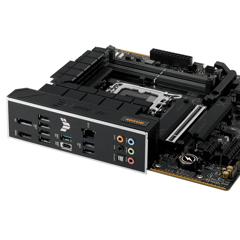 Материнская плата ASUS TUF GAMING B760M-PLUS II LGA1700 mATX 4хDDR5 1xPCIEx16 1xPCIEx4 1xPCIEx1 3xM.2 DP HDMI 2.5GLAN 