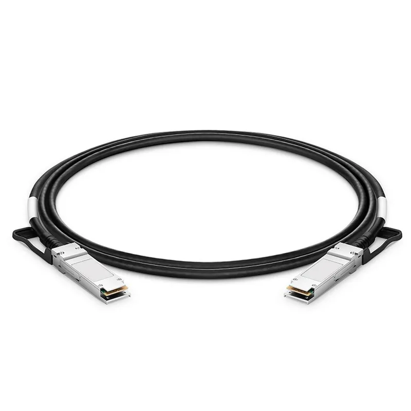 Кабель FiberTrade Кабель прямого подключения FT-QSFP28-CabP-AWG26-1 (100G, QSFP28, AWG26, 1м)