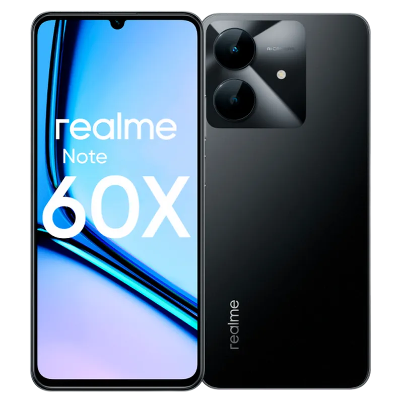 Смартфон Realme 60х RMX3938 3+64Gb черный  (RMX3938 3+64 Black)