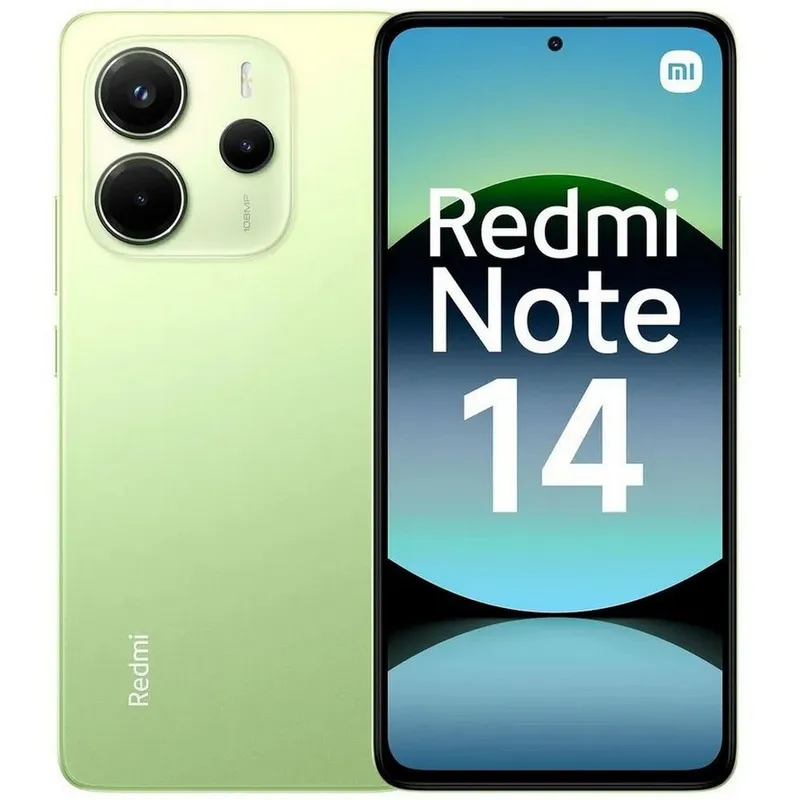 Смартфон Redmi Note 14 8+256Gb зеленый (MZB0IZPRU)  (MZB0IZPRU)