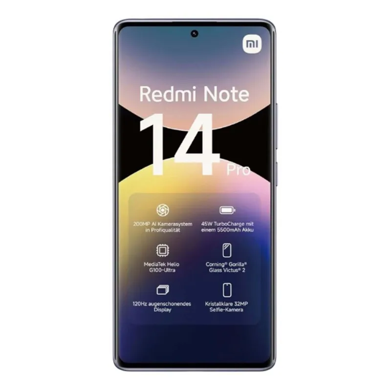 Смартфон Redmi Note 14 Pro 12+256Gb фиолетовый (MZB0IVWRU) 