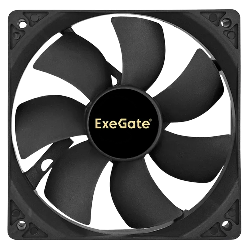 Вентилятор 12В DC ExeGate EX12025H4P-PWM (120x120x25 мм, Hydraulic bearing (гидродинамический), 4pin, PWM, 24dBA)