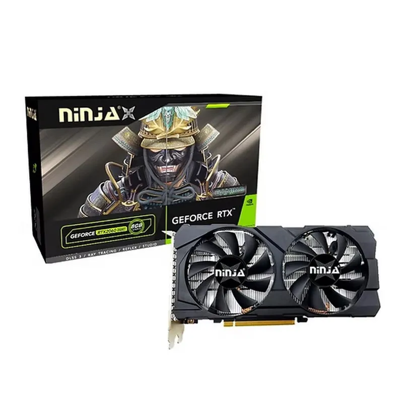 Видеокарта Ninja (Sinotex) RTX2060 SUPER 8GB GDDR6 256bit DVI DP HDMI 2FAN RTL