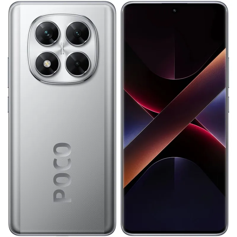 Смартфон POCO X7 5G 8+256Gb серебристый (MZB0IQ9RU) (MZB0IQ9RU)