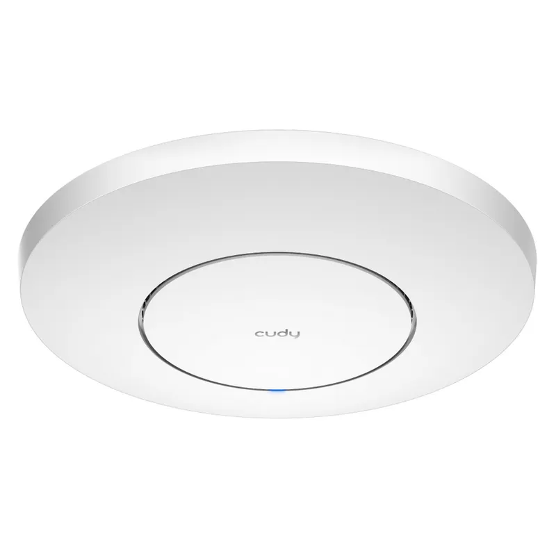 Точка доступа Wi-Fi CUDY  AP1300_P  AC1200 Wi-Fi Gigabit Access Point AC1200 Dual Band Gigabit Ceiling Mount Access Point,  MT7621DAN+MT7613B+MT7603E,  867Mbps at 5GHz + 300Mbps at 2.4GHz,  1 x GbE RJ45 Port, Support 12V DC or 802.3af PoE or Passive PoE, 