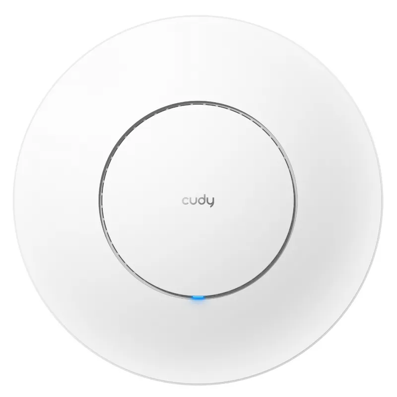 Точка доступа Wi-Fi CUDY  AP1300_P  AC1200 Wi-Fi Gigabit Access Point AC1200 Dual Band Gigabit Ceiling Mount Access Point,  MT7621DAN+MT7613B+MT7603E,  867Mbps at 5GHz + 300Mbps at 2.4GHz,  1 x GbE RJ45 Port, Support 12V DC or 802.3af PoE or Passive PoE, 