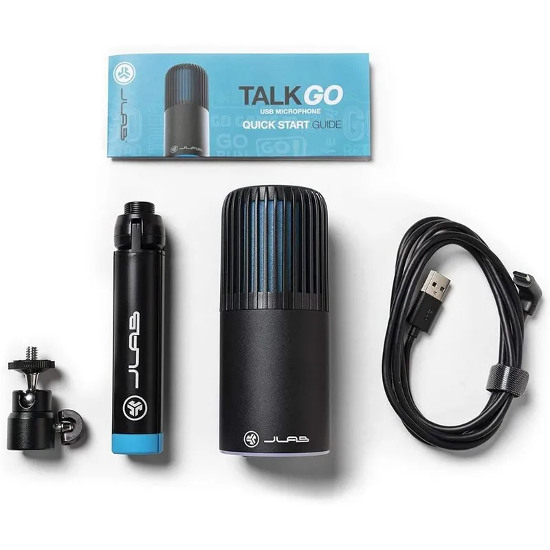 Проводной микрофон Jlab TALK GO
Microphone, Black (PN: IEUMTALKGORBLK4) 