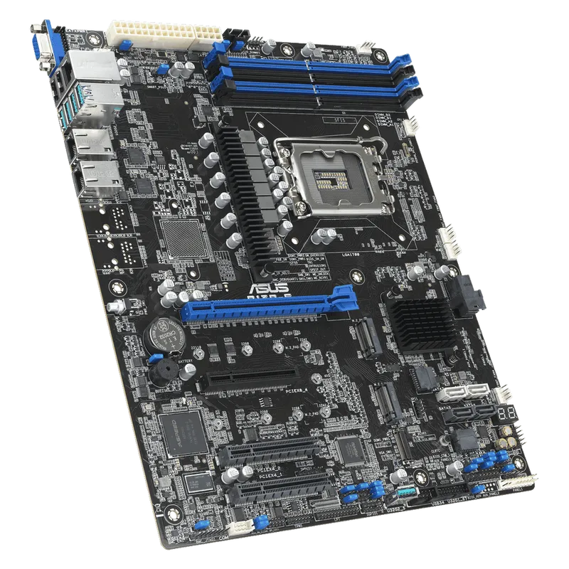 Материнская плата ASUS P13R-E LGA1700 ATX 4xDDR5 PCIEx16 3xPCIEx8 2xM.2 VGA 2xGLAN 