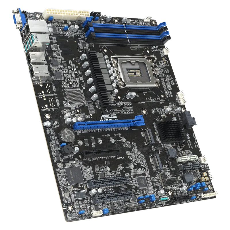 Материнская плата ASUS P13R-E LGA1700 ATX 4xDDR5 PCIEx16 3xPCIEx8 2xM.2 VGA 2xGLAN 