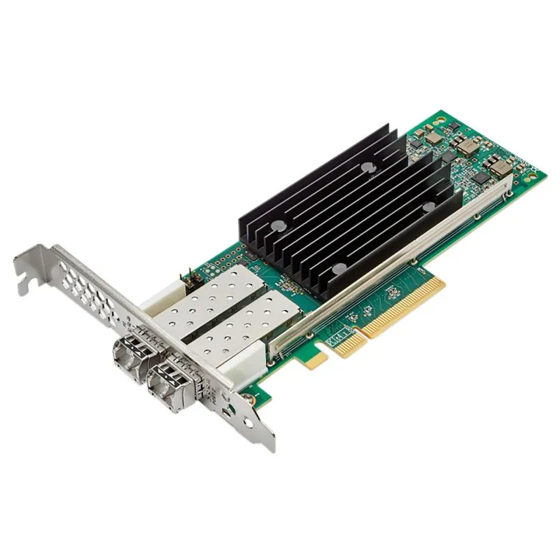 Сетевой адаптер Qlogic QLE2772-SR-SP (MA2810401-C4 А) 32Gb/s FC HBA, 2-port, PCIe v4.0 x8, LowProfile, LC SR MMF, В комплекте две планки (LP + FH)