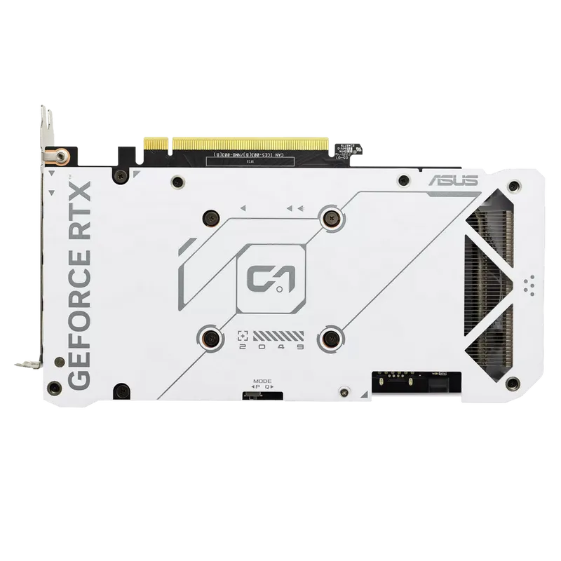 Видеокарта ASUS RTX4060 DUAL EVO WHITE OC 8GB GDDR6 128bit 3xDP HDMI 2FAN RTL [DUAL-RTX4060-O8G-EVO WHITE]