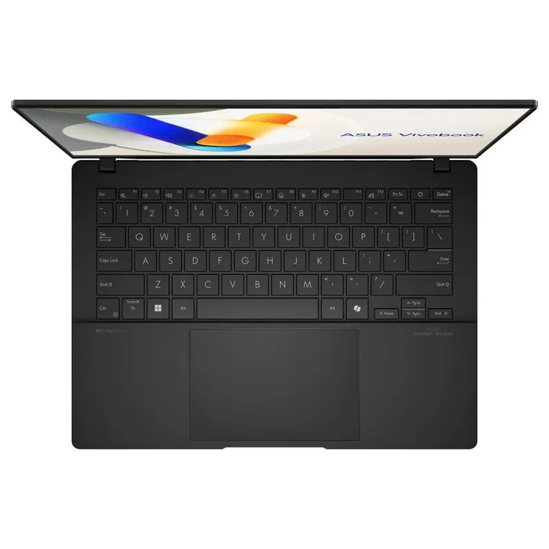 Ноутбук ASUS Vivobook S14 OLED M5406NA-QD079 AMD Ryzen 5 7535HS/16Gb/SSD512Gb/14"/OLED/WUXGA/1920x1200/60Hz/NoOS/Black (90NB1493-M003M0)