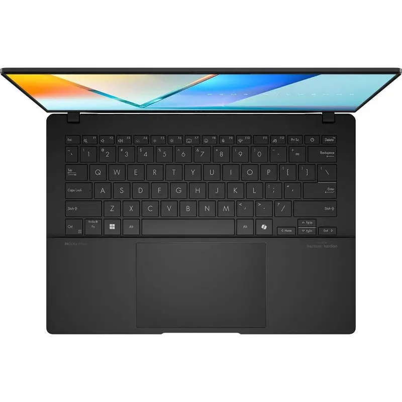 Ноутбук ASUS Vivobook S14 OLED S5406SA-QD100 Intel Core Ultra 7 258V/16Gb/SSD1Tb/14"/OLED/WUXGA/1920x1200/60Hz/NoOS/Black (90NB15R3-M00BP0)