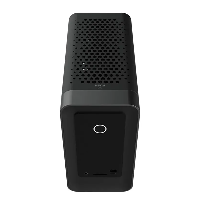 Платформа мини ПК ZOTAC ZBOX-ERP74070SC-BE, NVIDIA RTX4070 Super, Intel i7-14700, 2x DDR5 SODIMM slots, M2 SSD slot, 2.5" SATAIII BAY, WIFI, BT, 2.5G LAN, GLAN, 3x DP, HDMI, EU+UK PLUG, black
