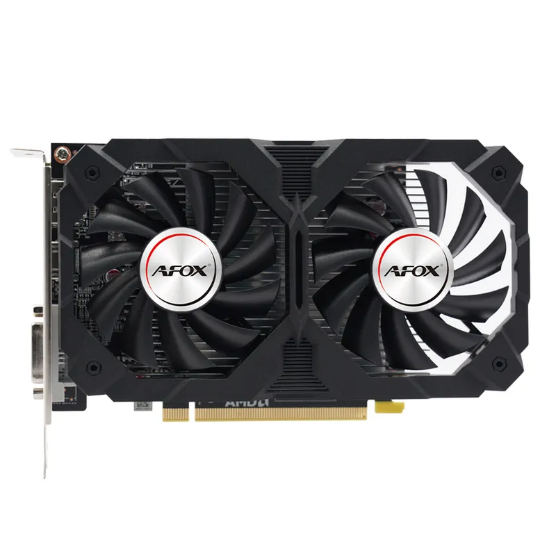 Видеокарта Afox RX550 4GB GDDR5 128bit DVI DP HDMI 2FAN RTL