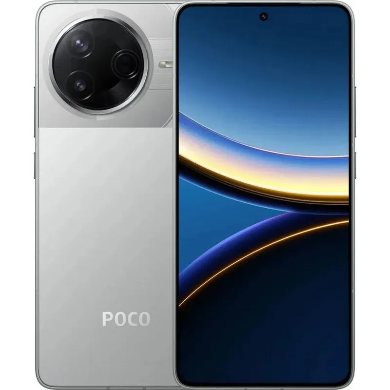 Смартфон POCO F7 Pro 12+512Gb серебристый (MZB0J8MRU) (MZB0J8MRU)