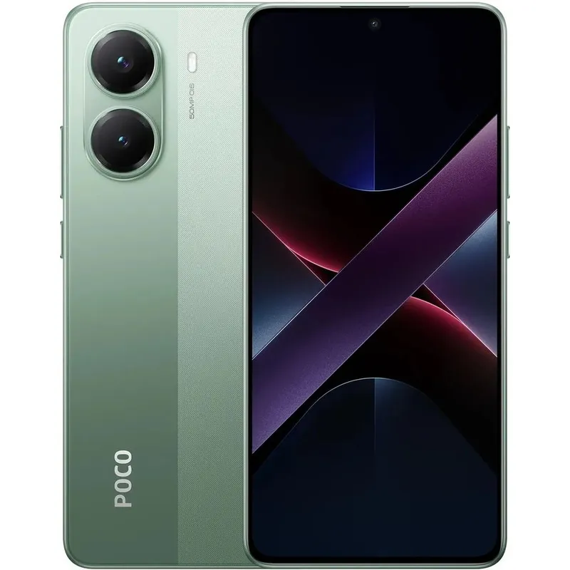 Смартфон POCO X7 Pro 5G 8+256Gb зеленый (MZB0J3ARU) (MZB0J3ARU)