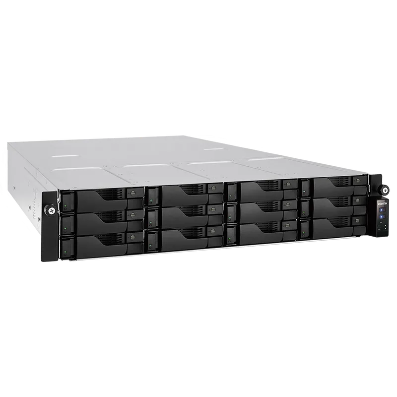 Платформа СХД ASUSTOR AS7112RDX 12 Bay (Max.24) 2xM.2 4xGLAN 8GB (Max.128 GB) DDR4 2xUSB-C 4xUSB 