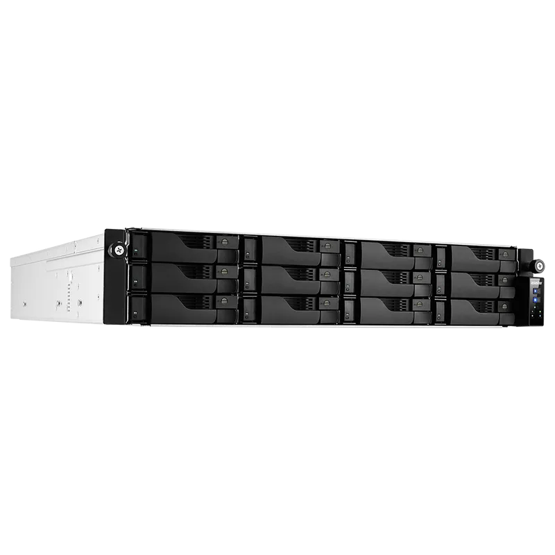 Платформа СХД ASUSTOR AS7112RDX 12 Bay (Max.24) 2xM.2 4xGLAN 8GB (Max.128 GB) DDR4 2xUSB-C 4xUSB 