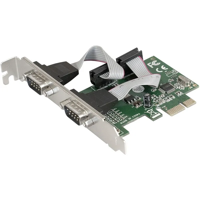 Контроллер Exegate Контроллер ExeGate EXE-307 (PCI-E, 2*COM port) (117266)