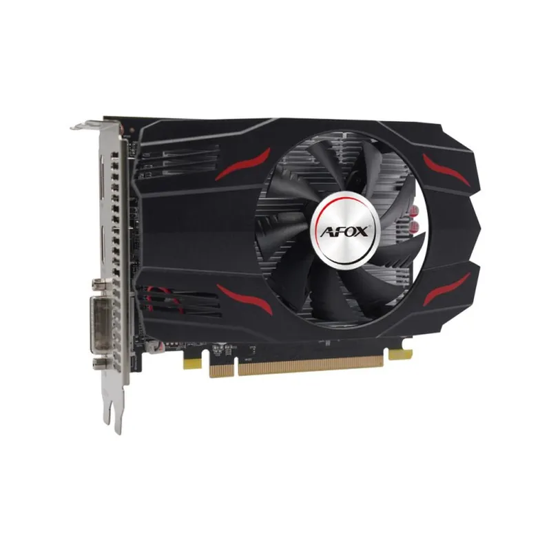 Видеокарта Afox RX550 4GB GDDR5 128bit DVI DP HDMI 1FAN RTL