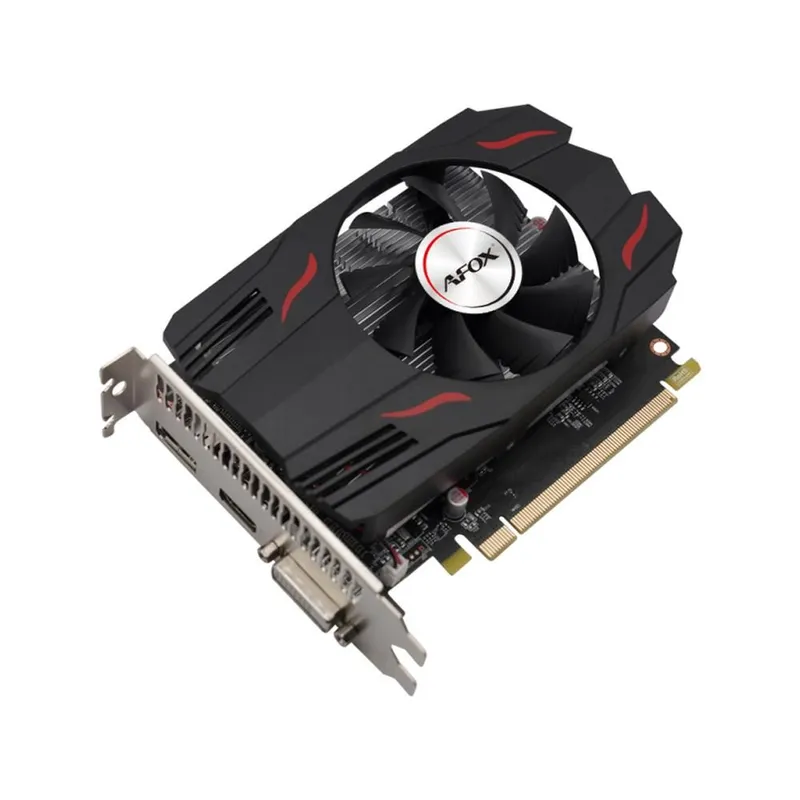 Видеокарта Afox RX550 4GB GDDR5 128bit DVI DP HDMI 1FAN RTL