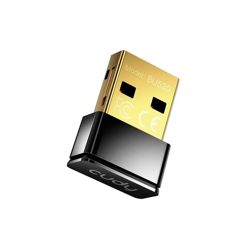 Адаптер беспроводной связи CUDY  BU530  Bluetooth 5.3 Nano USB Adapter, Nano Size, USB 2.0, Windows 11/10/8.1/7 