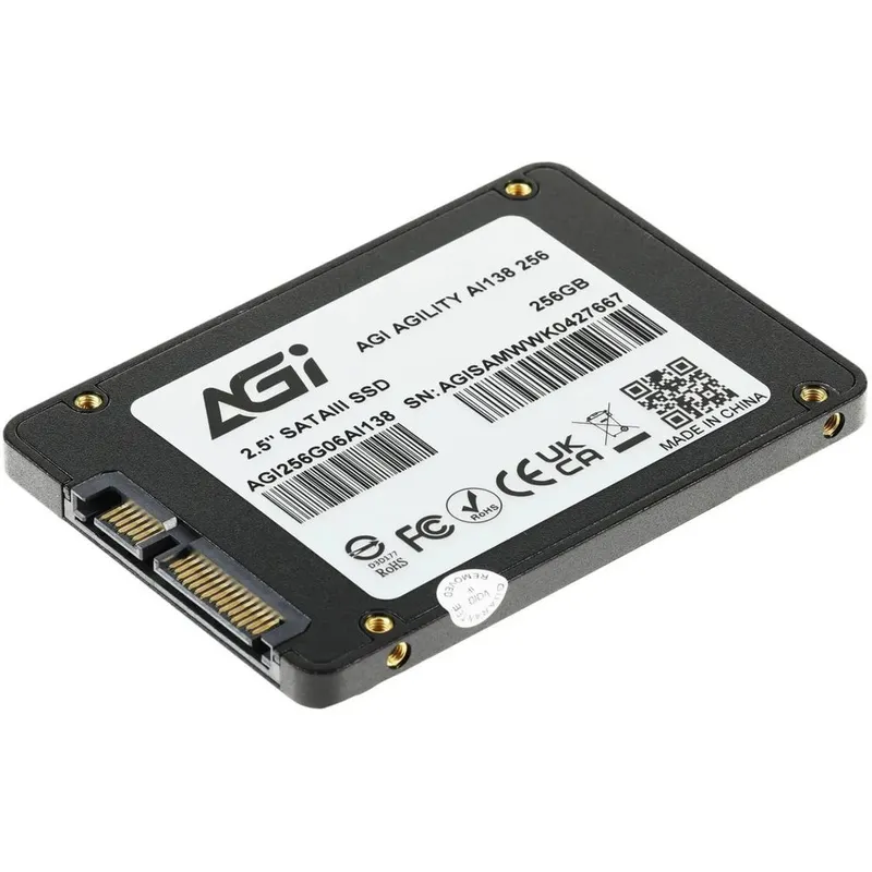 Твердотельный накопитель SSD AGI AI138 SSD 2.5'' 256GB RETAIL-Color Box 
