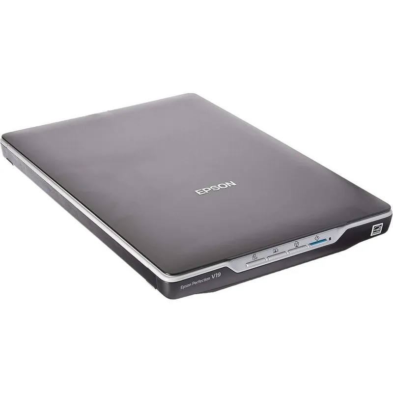 Epson Perfection V19 Сканер, Планшетный A4, 4800х4800 dpi, 18 стр/мин, ADF, USB 2.0 , ( B11B231401 / B1113231503)