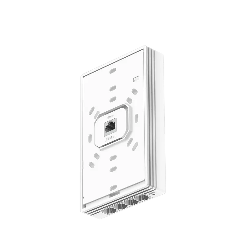 Точка доступа Wi-Fi CUDY AC1200 Gigabit Wall-Plate Access Point AC1200 Dual Band Gigabit Wall Plate Access Point,  MT7621DAN+MT7613B+MT7603E,  867Mbps at 5GHz + 300Mbps at 2.4GHz,  1 x Gigabit PoE-IN Port, 802.3af / at, 4 x Gigabit  RJ45 ports, LAN1 suppo